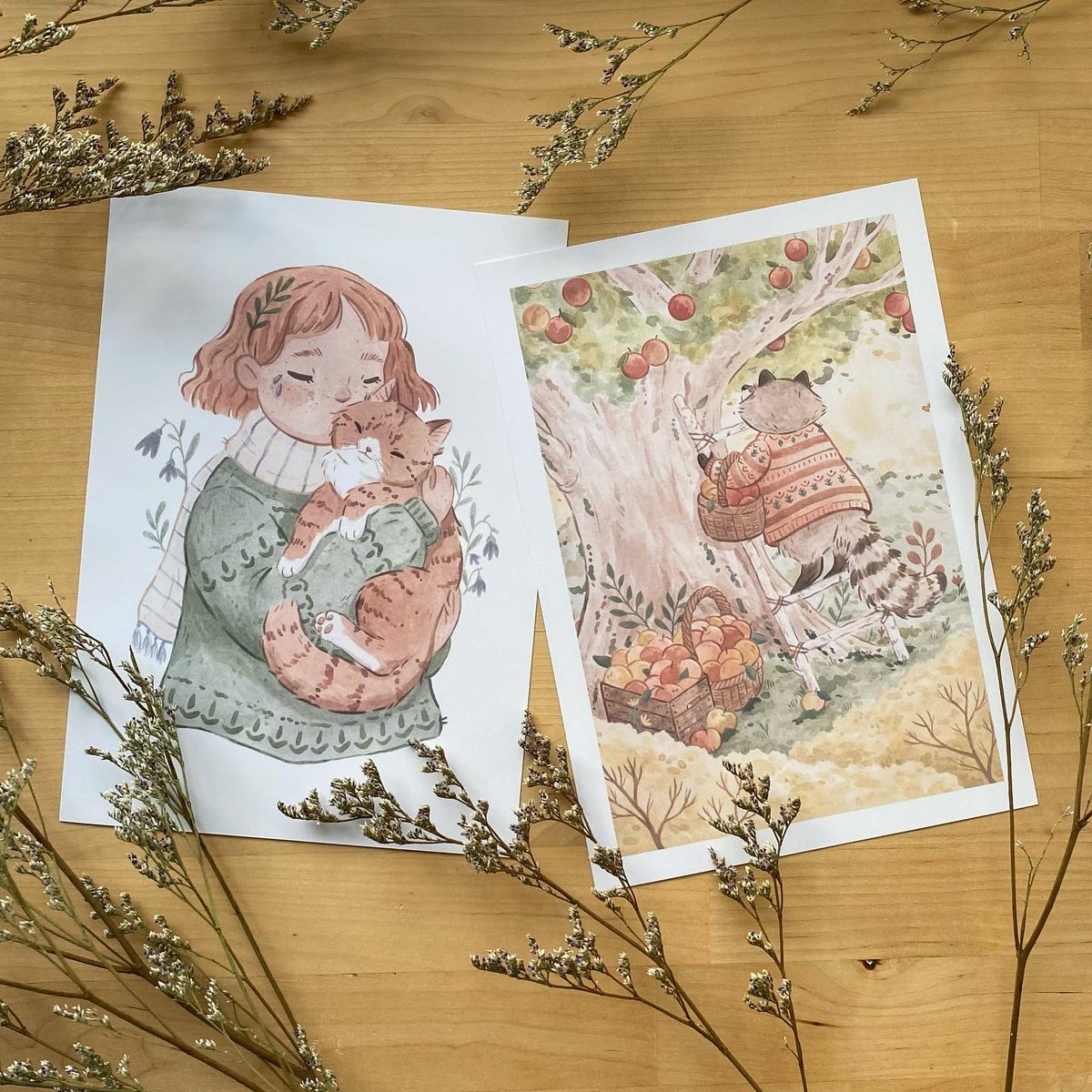Added some new prints to my shop🧡🐈 
