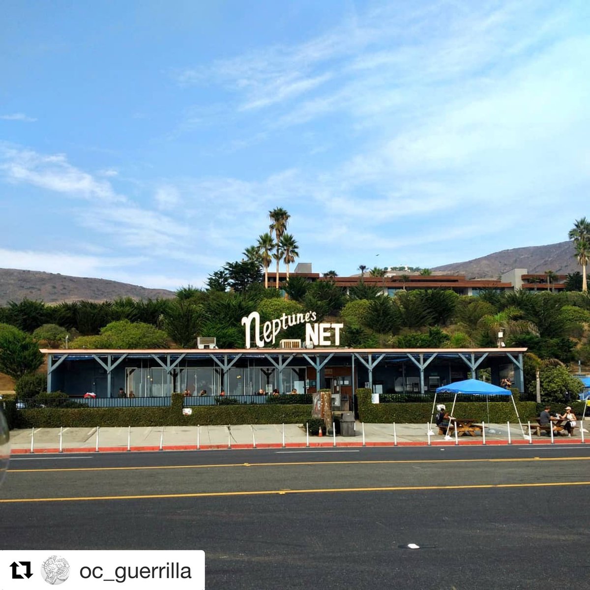NeptunesNet's tweet photo. ANNOUNCEMENTS: Starting Wednesday we are #drivethruonly. We are closed Thanksgiving day. Give thanks to essential workers and support small business. 📷 @oc_guerrilla https://t.co/VqMe8jZWH7