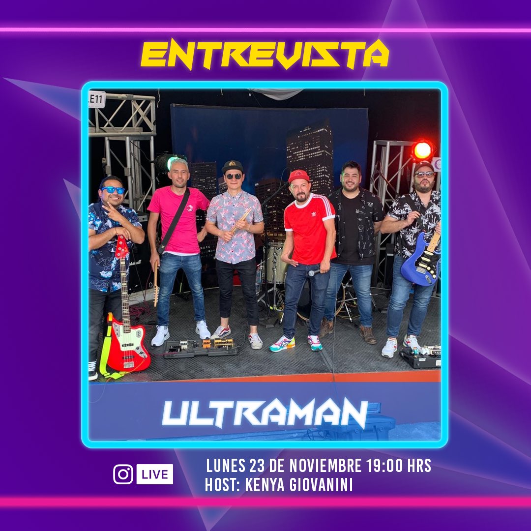 Hoy 7:00 pm estaremos platicando con los chicos de <a href="/Ultraman_Mx/">El Ultraman</a> por nuestro Instagram 

Allá nos vemos 😎✨