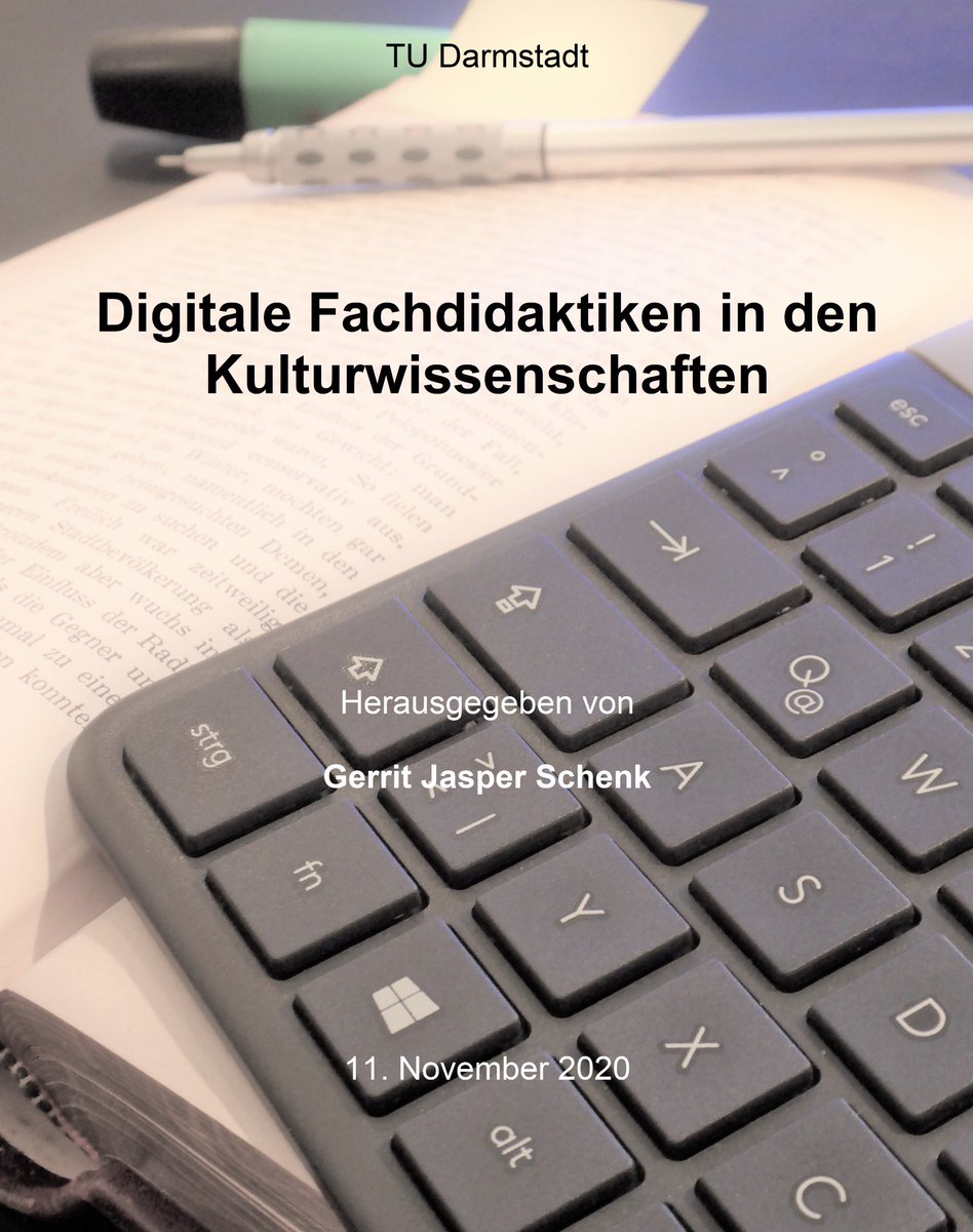 DrThomasErnst's tweet photo. "Digitale Fachdidaktiken in den #Kulturwissenschaften": 

Der Band ist jetzt #OA verfügbar &amp; befasst sich u.a. mit #DigitalLiterarcy, #Tagging, kollab. #Annotieren, Registerforschung, digitaler #Geschichtsdidaktik &amp; #Wissenschaftskommunikation. 👇

Danke, @RappAndrea et al.! https://t.co/kNiLfglAH8