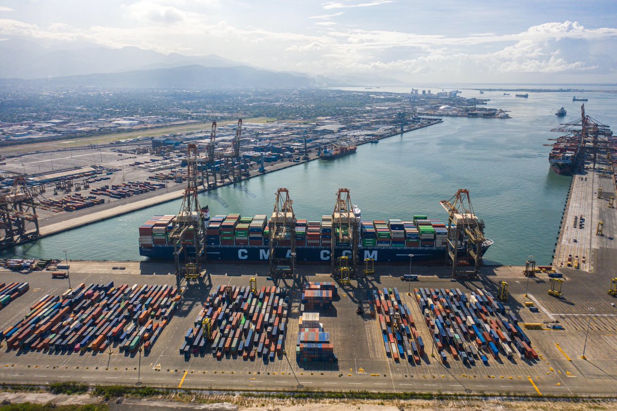 PortAuthorityJa's tweet photo. Can you guess the names of our 3 berths at the #PortofKingston? Tell us in the comments! 😄

#KFTL #PortofKingston #PortAuthorityJa https://t.co/xkVcngjIhZ