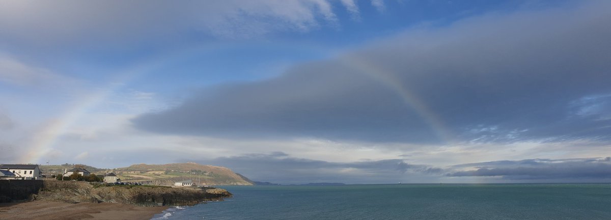 andrew73's tweet photo. @SimonJDaly @SuicideorSurviv @Microsoftirl Beautiful poem Simon and had one of those days as well. Fortunately Kathleen was there for me (one plus of the lockdown!) and we went for a walk...we left in the rain and found the rainbow. https://t.co/0LXjgs15F3