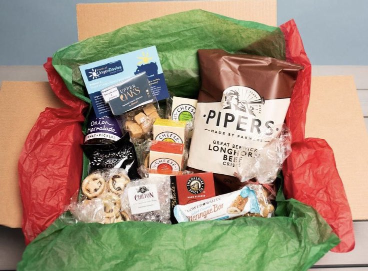 Looking to treat yourself or friends and family during lockdown? The <a href="/LingenDavies/">Lingen Davies Cancer Support</a> Christmas <a href="/BoxShropshire/">TheShropshireBox</a> is just the thing. Support 10 #local businesses and £5 from each purchase going to a great charity. Order online cheesenibbles.co.uk for £30 including free 🇬🇧 postage