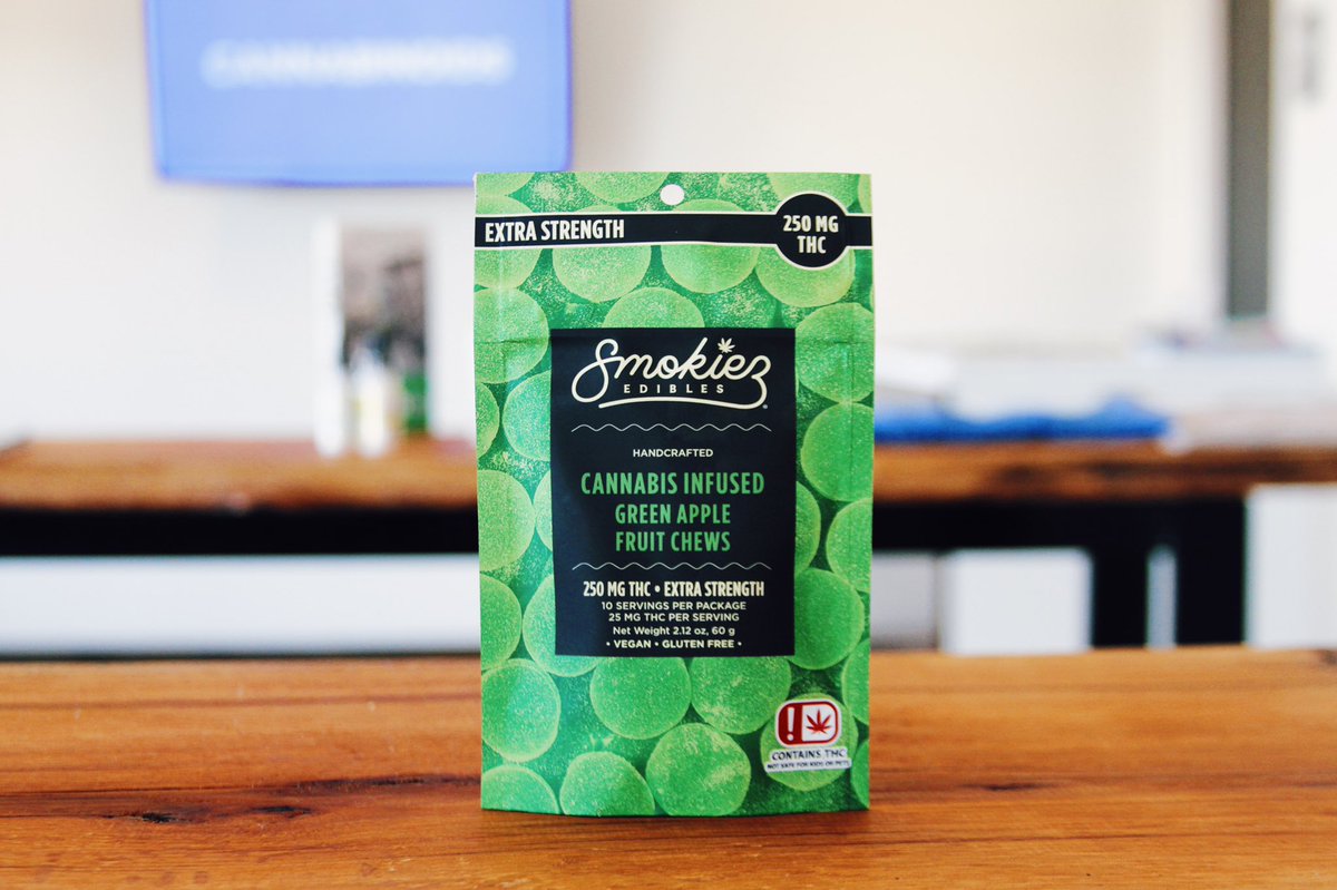 EdenOklahoma's tweet photo. Monday’s are for medibles #oklahomacannabisdispensary #monday #medibles #gummies @smokiezhandcrafted https://t.co/BvaNtxokqi