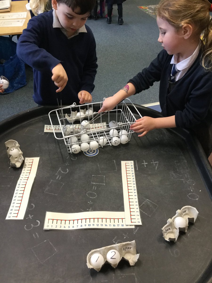 misspageLVPS's tweet photo. This ping pong ball challenge was a hit in P1P this morning! They had to find the numbers before and after the given number and pop them in the egg carton. They then had to check they were correct using a number line. #LVPSMATHS #sealmaths #playistheway #learningthroughplay https://t.co/AKQlydlXJ1