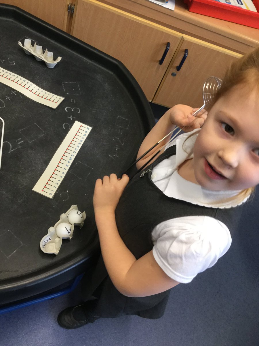 misspageLVPS's tweet photo. This ping pong ball challenge was a hit in P1P this morning! They had to find the numbers before and after the given number and pop them in the egg carton. They then had to check they were correct using a number line. #LVPSMATHS #sealmaths #playistheway #learningthroughplay https://t.co/AKQlydlXJ1