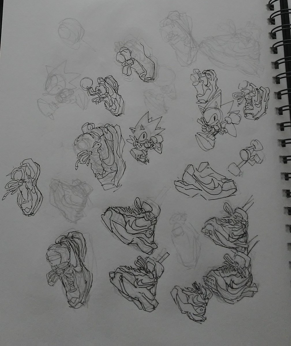 Here's a workthru because haha drawing shoes is really easy right 