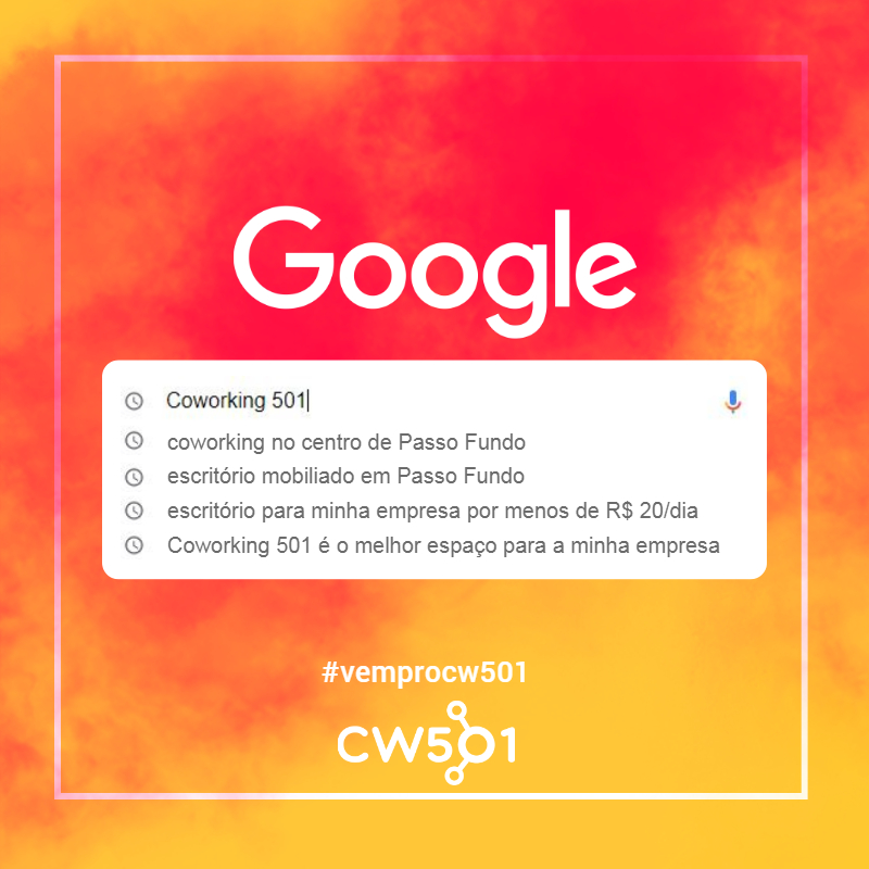 501Coworking's tweet photo. Se o Google diz, tá dito! 💛💜
⠀⠀⠀⠀
Já pesquisou sobre a gente?
Joga no Google e #vemprocw501
⠀⠀⠀⠀⠀⠀⠀⠀⠀⠀⠀
#coworkingpassofundo #coworking501 #cw501 #coworking #coworkingspace #coworkinglife #coworkingoffice #espaçodecoworking #espaçocompartilhado https://t.co/1yQlsYLepr