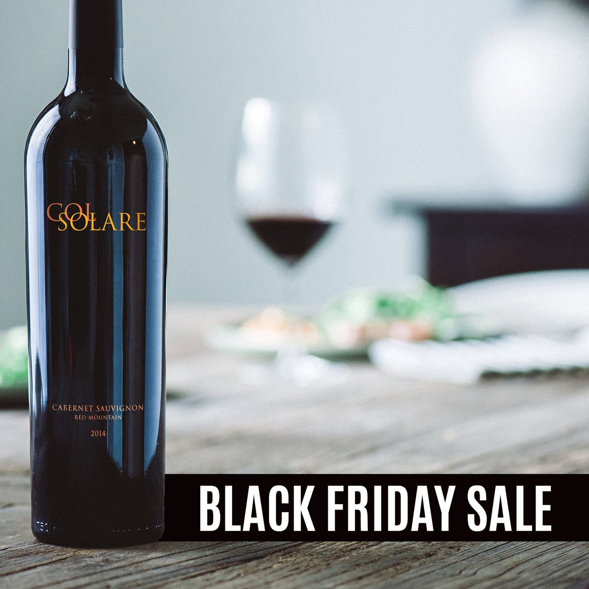 colsolare's tweet photo. Enjoy a highly acclaimed #CabernetSauvignon from Red Mountain this holiday season with this limited time offer. Unlock 15% off when you buy 3+ bottles! Plus enjoy $10 ground shipping or 60% off 2-day air. *Expires on 11/30* #BlackFriday 

https://t.co/9r7KybK5zD https://t.co/z5El8PcVkG