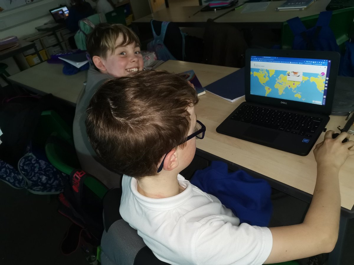 MrsLCunningham1's tweet photo. Last week in P6A we were looking at fair trade countries and plotting them on the map. https://t.co/IMrAxQDLzP