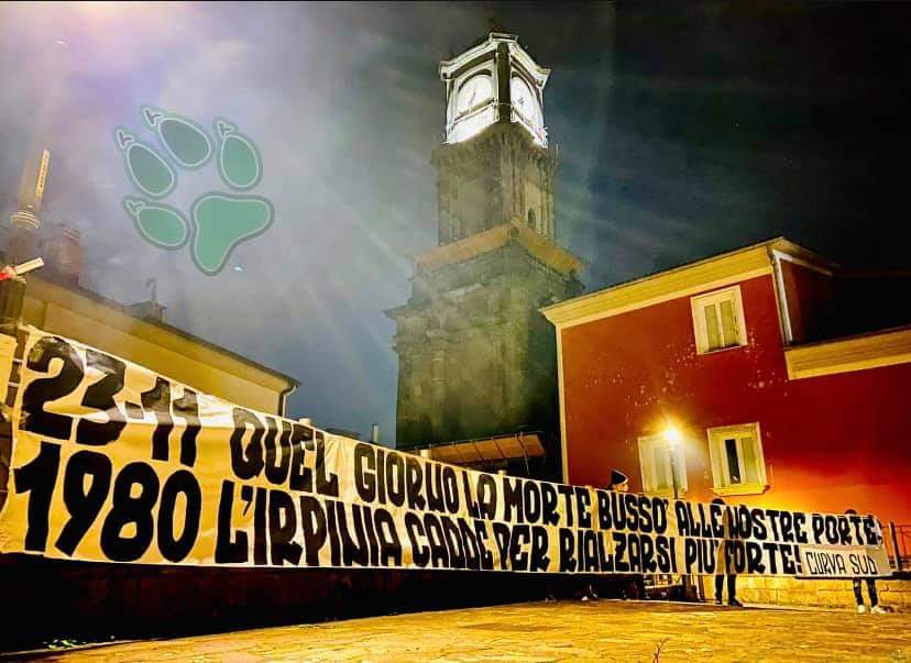 lucadel08's tweet photo. 23/11/1980
23/11/2020

"PER NON DIMENTICARE"

#Irpinia #centrostoricoavellino #curvasud #ultras #terremotoirpinia #Terremoto #Terremoto80 https://t.co/FhYaPur2qW