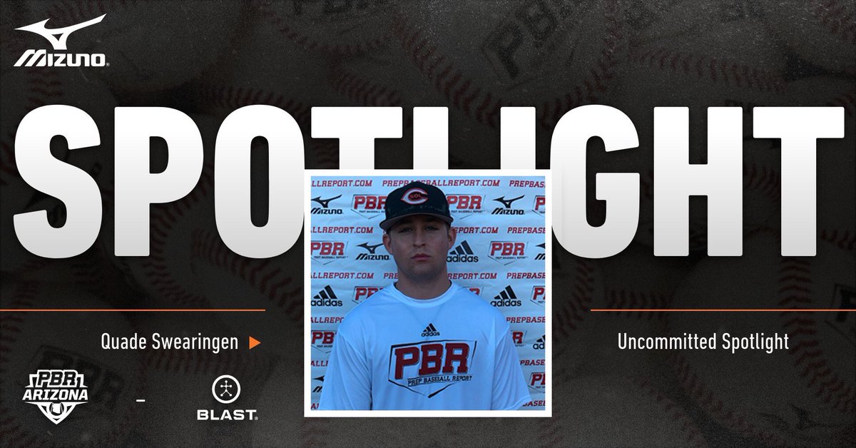 Prep Baseball Arizona (@prepbaseballaz) on Twitter photo 📽 Uncommitted Spotlight
2021 OF Quade Swearingen
<a href="/quadeswearingen/">Quade</a>
HS: <a href="/CdS_Baseball/">CDS Aztecs Baseball</a>
Club: <a href="/GBGArizona/">GBG Arizona</a>
👉🏻 QB1, one of the top athletes & uncommitted OFs in the state.
<a href="/prepbaseball/">Prep Baseball</a> @PBR_Uncommitted
➡️ bit.ly/3fsLn4G 📽 Uncommitted Spotlight
2021 OF Quade Swearingen
<a href="/quadeswearingen/">Quade</a>
HS: <a href="/CdS_Baseball/">CDS Aztecs Baseball</a>
Club: <a href="/GBGArizona/">GBG Arizona</a>
👉🏻 QB1, one of the top athletes & uncommitted OFs in the state.
<a href="/prepbaseball/">Prep Baseball</a> @PBR_Uncommitted
➡️ bit.ly/3fsLn4G