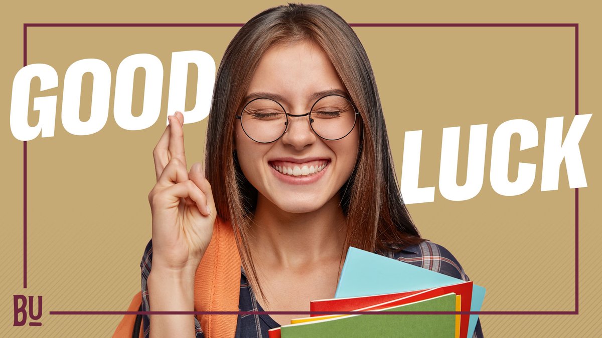 CUbloom_ResLife's tweet photo. Wishing everyone the best of luck on finals! https://t.co/UARn1YyIgk