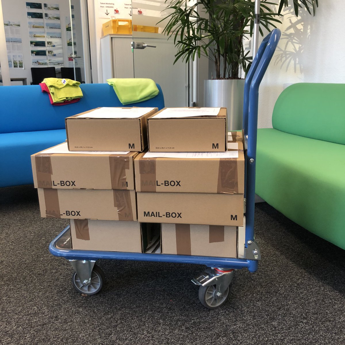 schomberg's tweet photo. So, the 12 packages for the participants of the Grande Finale of the #DCC20 are packed.
I just felt a bit like a Christmas elf!
https://t.co/TceA9PFA5g https://t.co/UFioCxRCfE