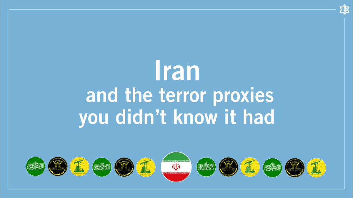 1/Iran has been busy using its proxies as pawns in its regime of terror...which is why we made this guide to walk you through everything you need to know: