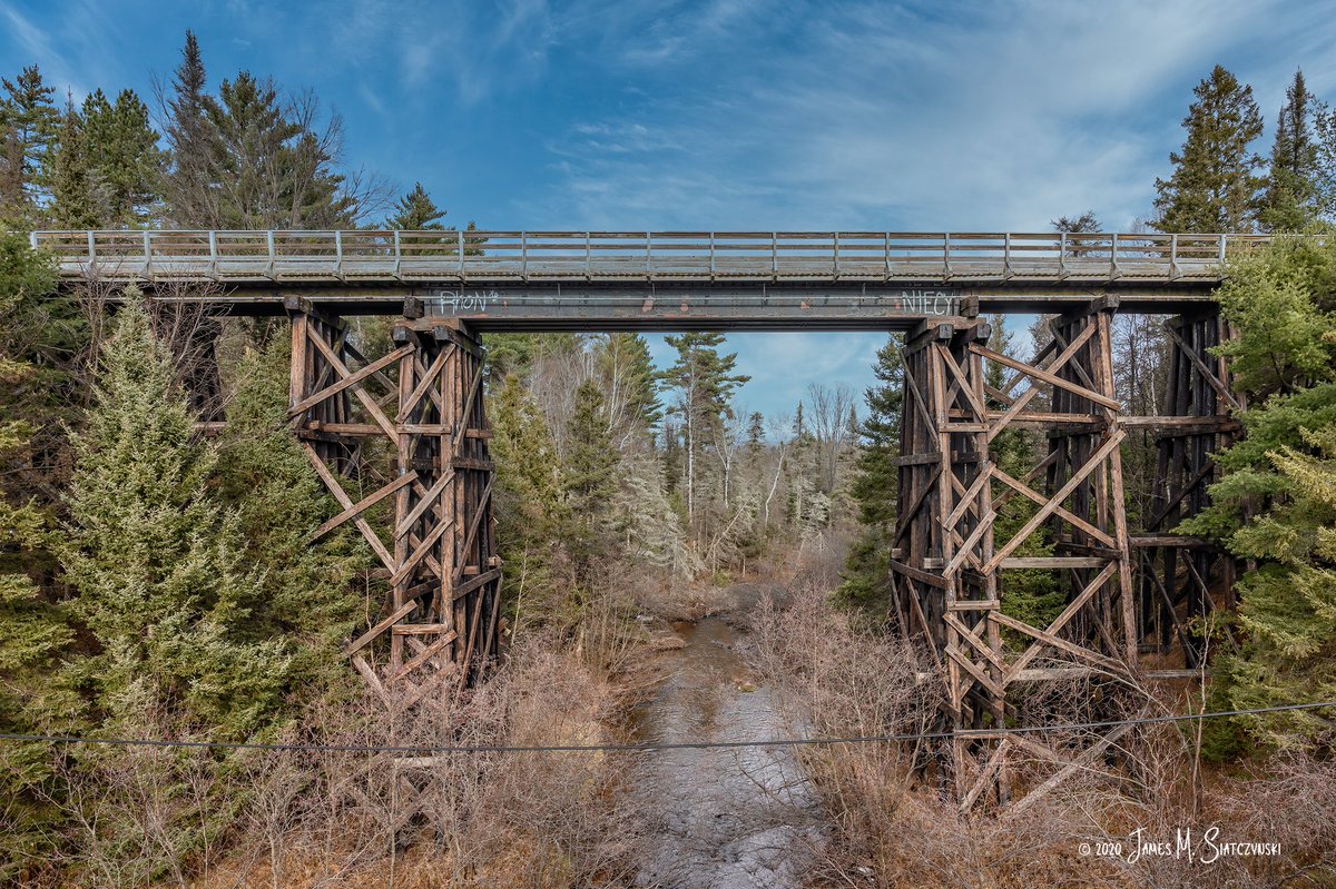 jsiatczy's tweet photo. ORV Bridge near Hwy 28, Trout Creek, Michigan
@PureMichigan @NikonUSA @MichiganHist @MichiganDNR @funintheup @UPPCO @MDOT_UP @MichiganDNR_UP #nikonnofilter #nikonfallmi #nikonz7 https://t.co/EDXIkSXRSI