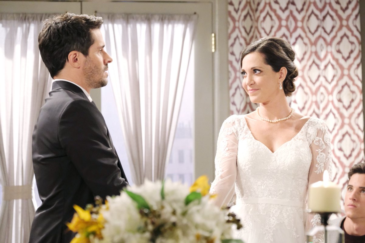 Tune-In Alert! DAYS’s Jan impersonates Belle and crashes her wedding to Shawn <a href="/nbcdays/">Daily Days of our Lives</a> <a href="/brandonbeemer/">Brandon Beemer</a> <a href="/HeatherLindell/">Heather Lindell</a>