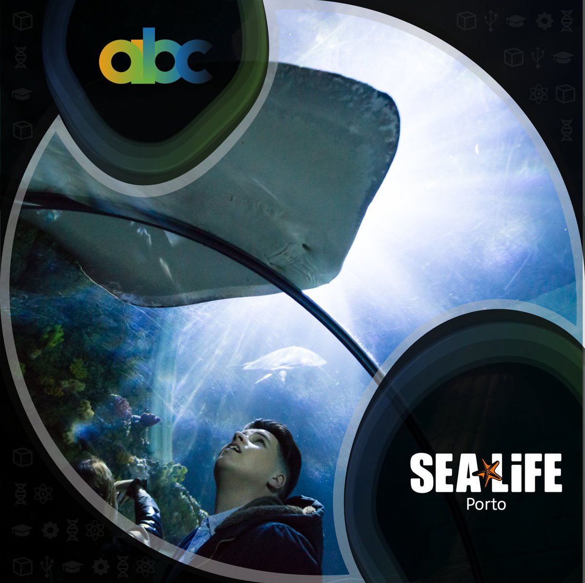 BESTaveiro's tweet photo. Olhem só, olhém só! Os deliciosos prémios que a ABC tem para oferecer! Uma experiência da Can You Escape?, uma experiência na SEA LIFE Porto, aulas de surf na The School Surf Spot e um belíssimo conjunto Tribo do Sol! 

Inscreve-te através do link no perfil! https://t.co/fKo9PfWUmR