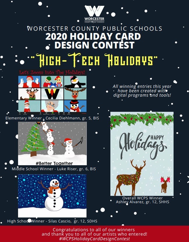 bisseahawks's tweet photo. Congratulations to our BIS Holiday Card Design Winners Cecilia Diehlman and Luke Riser! https://t.co/4YJUpjmRUQ