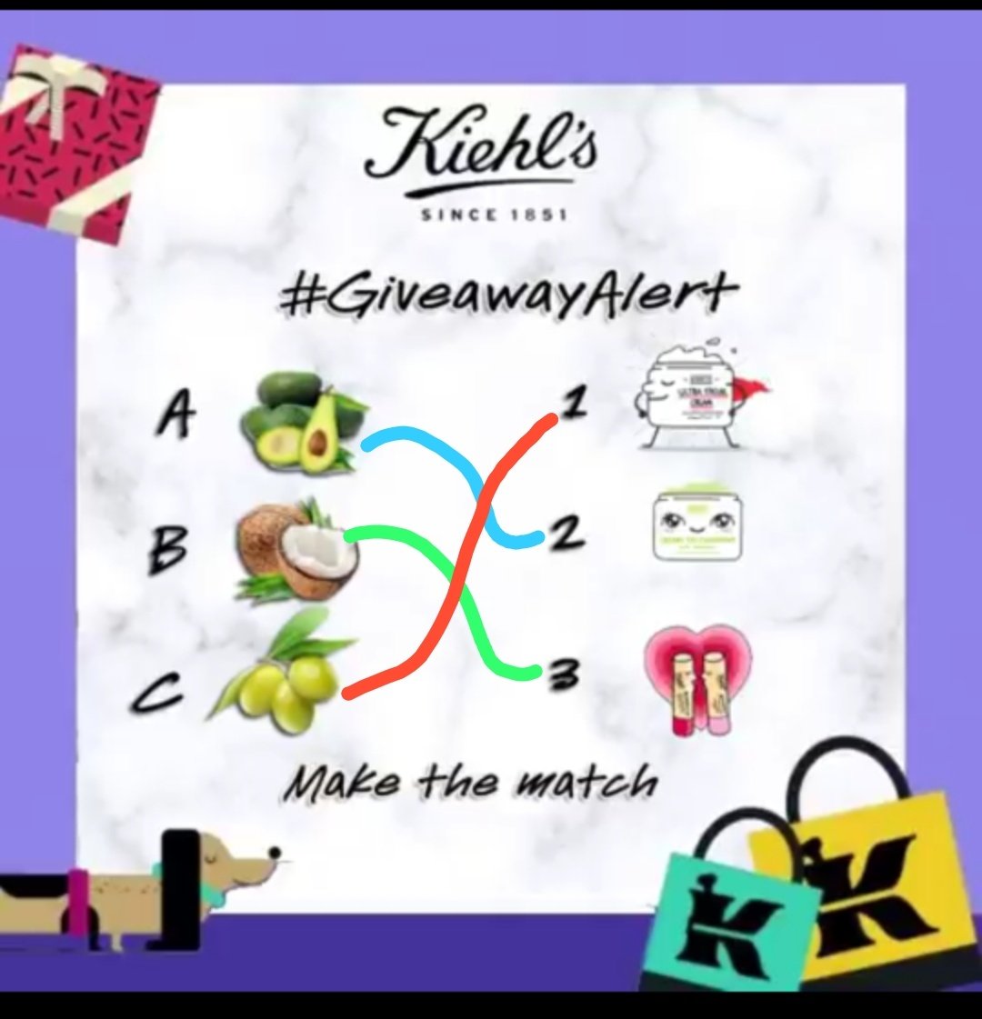 SanjayJ45449140's tweet image. Here i match the pair with the products:👇

A 👉 2
B 👉 3
C 👉 1
#Kiehls #WinterRoutine
@KiehlsIndia
 Tagging
@HetalWadhan  @Dazzlingcutie1  @Smiley_Bharati