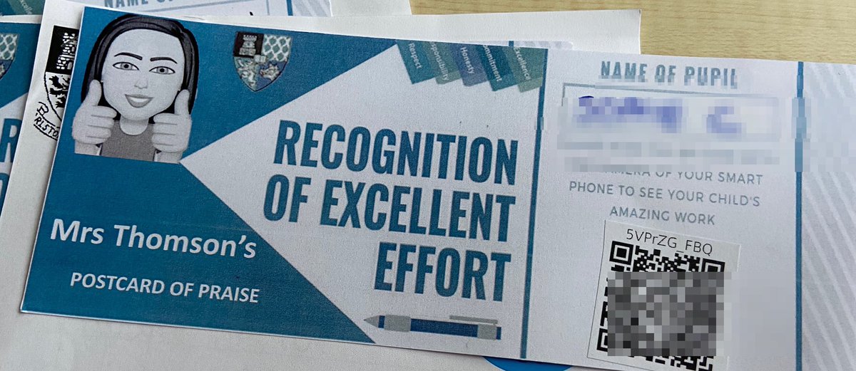 MrsTEHS's tweet photo. Using @QwiqrFeedback to send home some praise postcards tor #S3BusEd. Upload a combination of photo, message and audio #praise #valuesinaction #TeamEarlston #Bizedehs https://t.co/VPNmcRDsO1