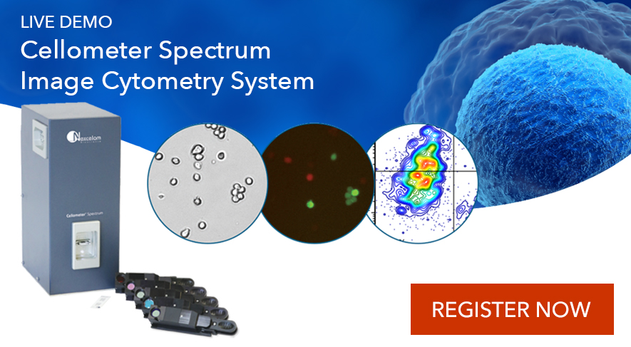 Nexcelom's tweet photo. 📣 Did you miss the live demo of the Spectrum? We recorded it for you!
Watch the live demo at your convenience here:
https://t.co/dWRrT5uFJR
#Cellometer #Spectrum #Webinar #AcademicTwitter #PhDChat #PhDLife #ImageCytometry #biotech https://t.co/uCUMweLoIk