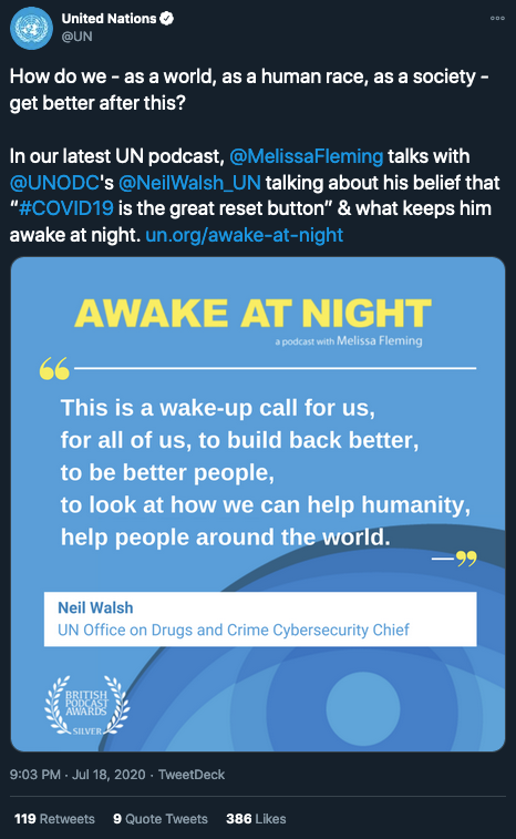 ThE gReAt ReSeT iS a CoNsPiRaCy ThEoRy