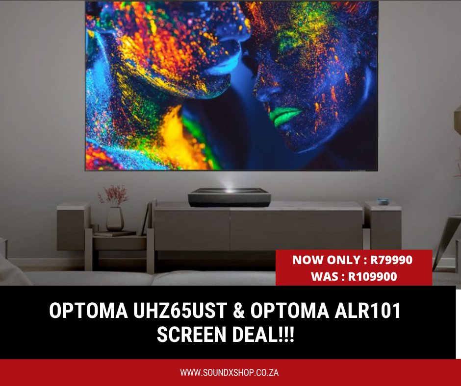 _soundxperience's tweet image. ❗️JUST IN - CRAZY BLACK FRIDAY DEAL 🤯❗️
❗️ @OptomaUK UHZ65UST Projector &amp;amp; Optoma ALR 101 Screen ❗️
❗️ Only 2 In Stock - Hurry &amp;amp; Secure Yours ❗️
Get Yours Here 👇 soundxshop.co.za/product/optoma…

#optoma #optomaprojector #blackfriday #soundxshop #blackfridaydeals