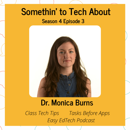 sttechabout's tweet image. NEW Podcast Episode with Dr. Monica Burns of Class Tech Tips. Listen in to hear what our conversation was all about! &amp;gt; buff.ly/3fo3qcn #classtechtips #sttechabout