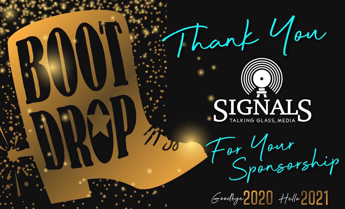 BootDrop's tweet photo. Thank you to Signals AZ for your sponsorship. Give 2020 the #BOOT at the New Year's Eve Whiskey Row Boot Drop 2020/21!!! https://t.co/1xc95BA27s