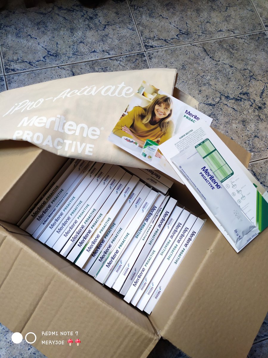 garcia_mari77's tweet photo. He sido elegida embajadora de Meritene que te ayuda día a día dándote energía y fortalecimiento de los huesos, el complemento ideal #proactivate #embajadoraProactive https://t.co/ZYPHyA5JgH