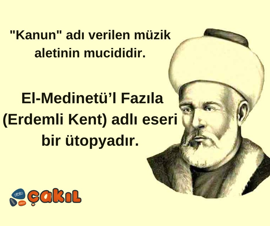 cakildergi's tweet photo. 8. ve 13. yüzyıllar arasındaki İslam’ın Altın Çağı’nda yaşamış olan ünlü filozof ve bilim adamı, aynı zamanda gökbilimci, mantıkçı ve müzisyendir.⁣ (2) https://t.co/BEtkFkutmP