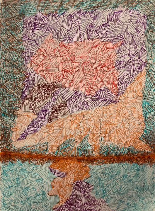 MarthaParmarAr1's tweet photo. Featured Art of the Day: "#DeLines". Buy it at: https://t.co/nxZjB5DkYY https://t.co/4LkcmT0VTE