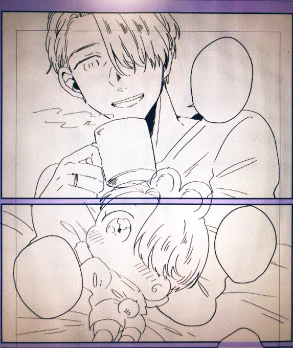 同じキャラクターを描いているんだよな…(???) 