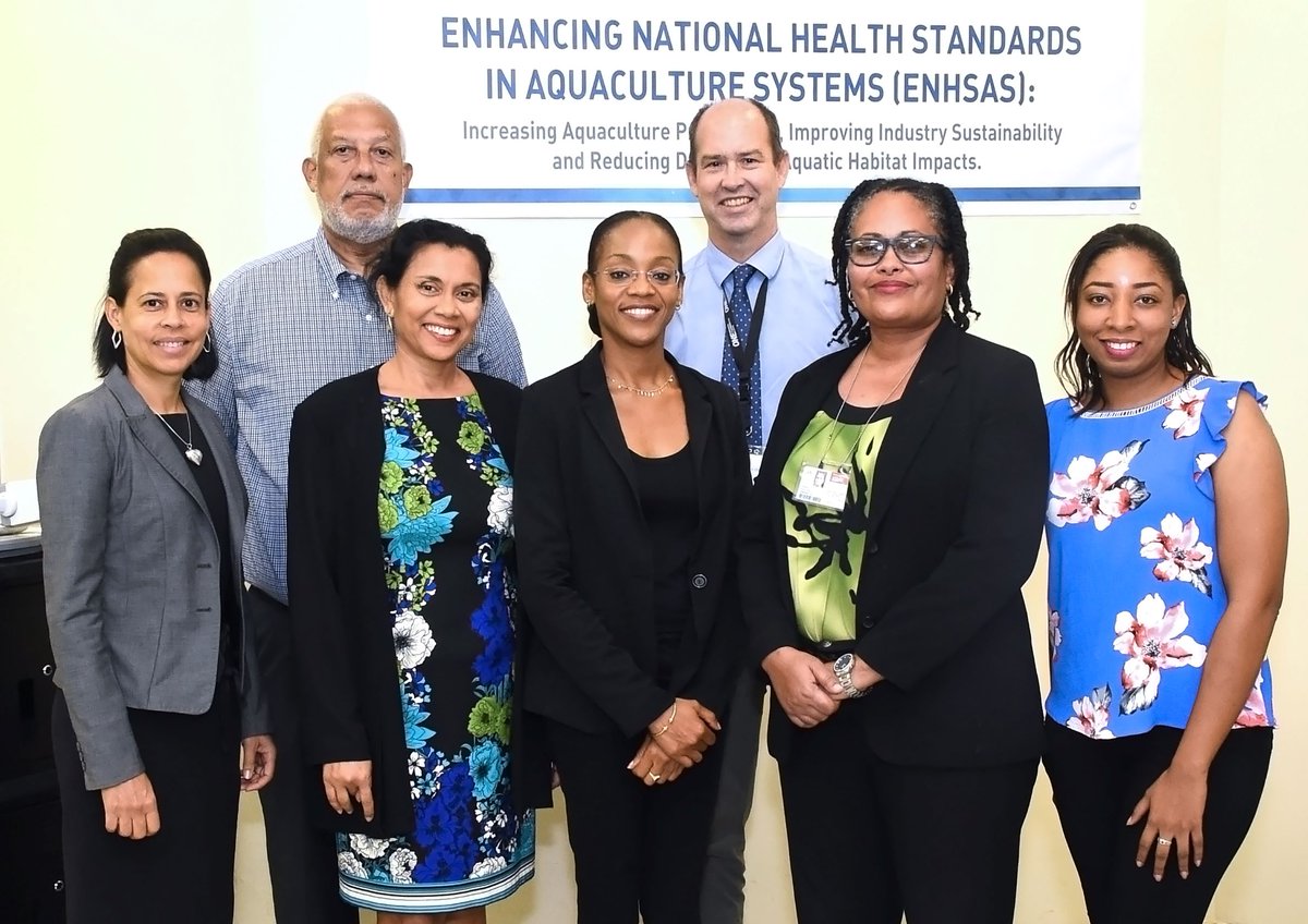 UWI_StAugustine's tweet photo. #News The UWI and GEF SGP: Working Towards a More Sustainable T&amp;T Aquaculture Sector

-> https://t.co/lqUS9WTGaS https://t.co/xPcgJnKR8Z