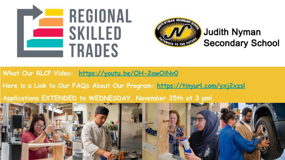 JNskilledtrades's tweet photo. DEADLINE EXTENDED UNTIL WEDNESDAY.....APPLY, APPLY, APPLY https://t.co/7vOdRmnKfO