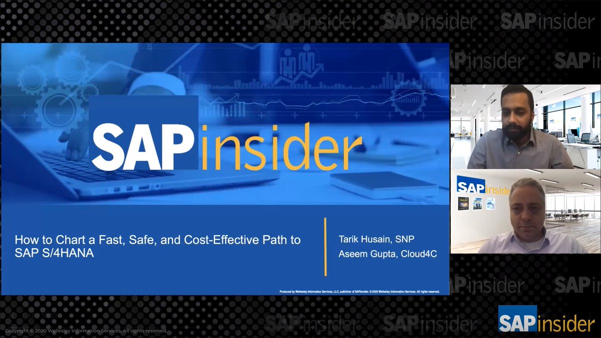 SNP_Asia's tweet photo. Watch now on-demand "How to Chart a Fast, Safe & Cost-Effective Path to SAP S/4HANA” at @SAPinsider's Virtual Summit-Your move to #SAP #S4HANA, here:https://t.co/4nxLXkB2NF
@Cloud4Cservices #SNP #Cloud #TCO #ROI #nearzerodowntime #digitaltransformation #bluefield #crystalbridge https://t.co/8VMQNor63r