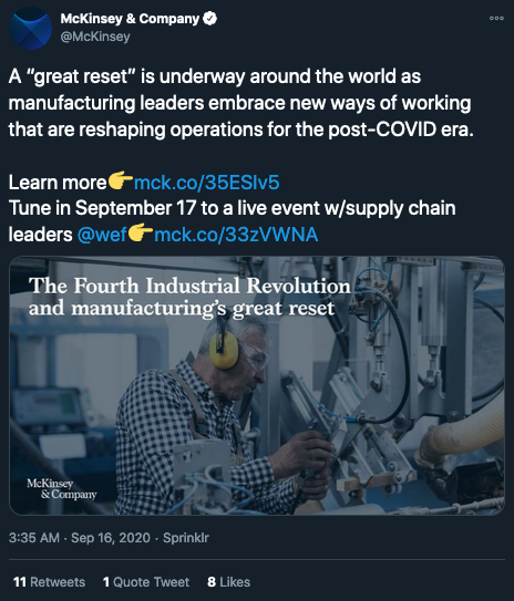 ThE gReAt ReSeT iS a CoNsPiRaCy ThEoRy