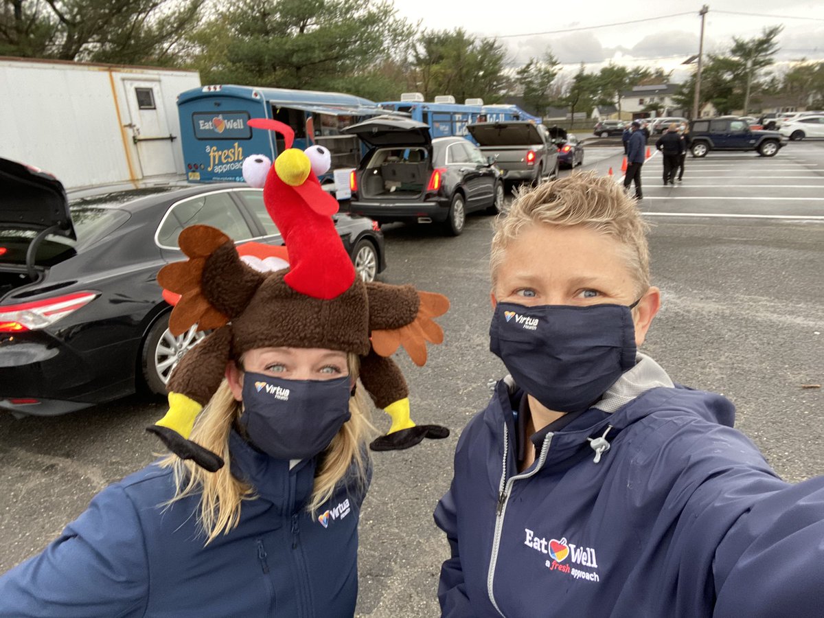 Freeee turkeys with fresh produce being given away right now at Virtua Willingboro!  We have plenty to share, see you soon!!