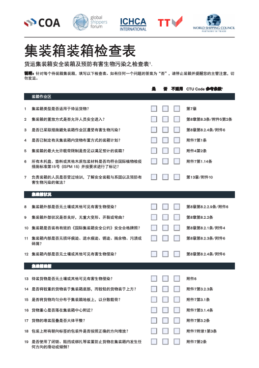 TT_Club's tweet photo. Our quick guide to the CTU Code is now available in both English and Chinese - helping packers across the globe access the advice they need to make our supply chains safer. Which other languages would be most useful? #ctucode #supplychain #safety
https://t.co/8s5OCQEKEk https://t.co/z8rKObptii