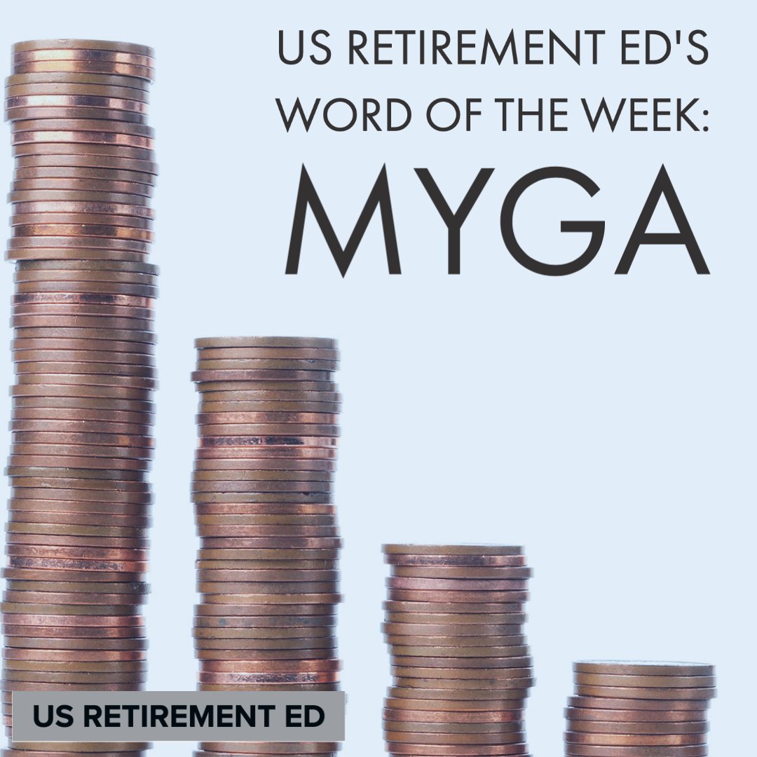 USRetirementEd's tweet photo. A multi-year guaranteed annuity (MYGA) gives you GUARANTEED compound interest and they reserve 100 pennies of every dollar you invest in them. If this sounds too good to be true - it's not! Talk to your advisor about current MYGA offerings. #retirement #education #invest #myga https://t.co/mfdXcu4bvU