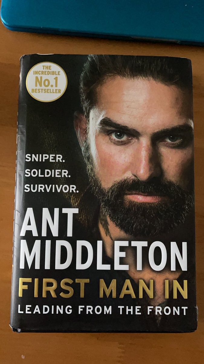 iamleepowell's tweet photo. Half hour free before I ring my children, so taking advantage of it with one of @antmiddleton book! #book #read #mentalhealth #MentalHealthAwareness #reading #peace #takingtimeformyself #makingtimeformyself #firstmanin https://t.co/qDBcA0dTVW
