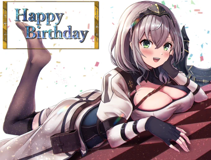ノエル団長お誕生日おめでとうございますっ!!!!!!!??????

#ノエラート 
#白銀ノエル誕生祭2020 