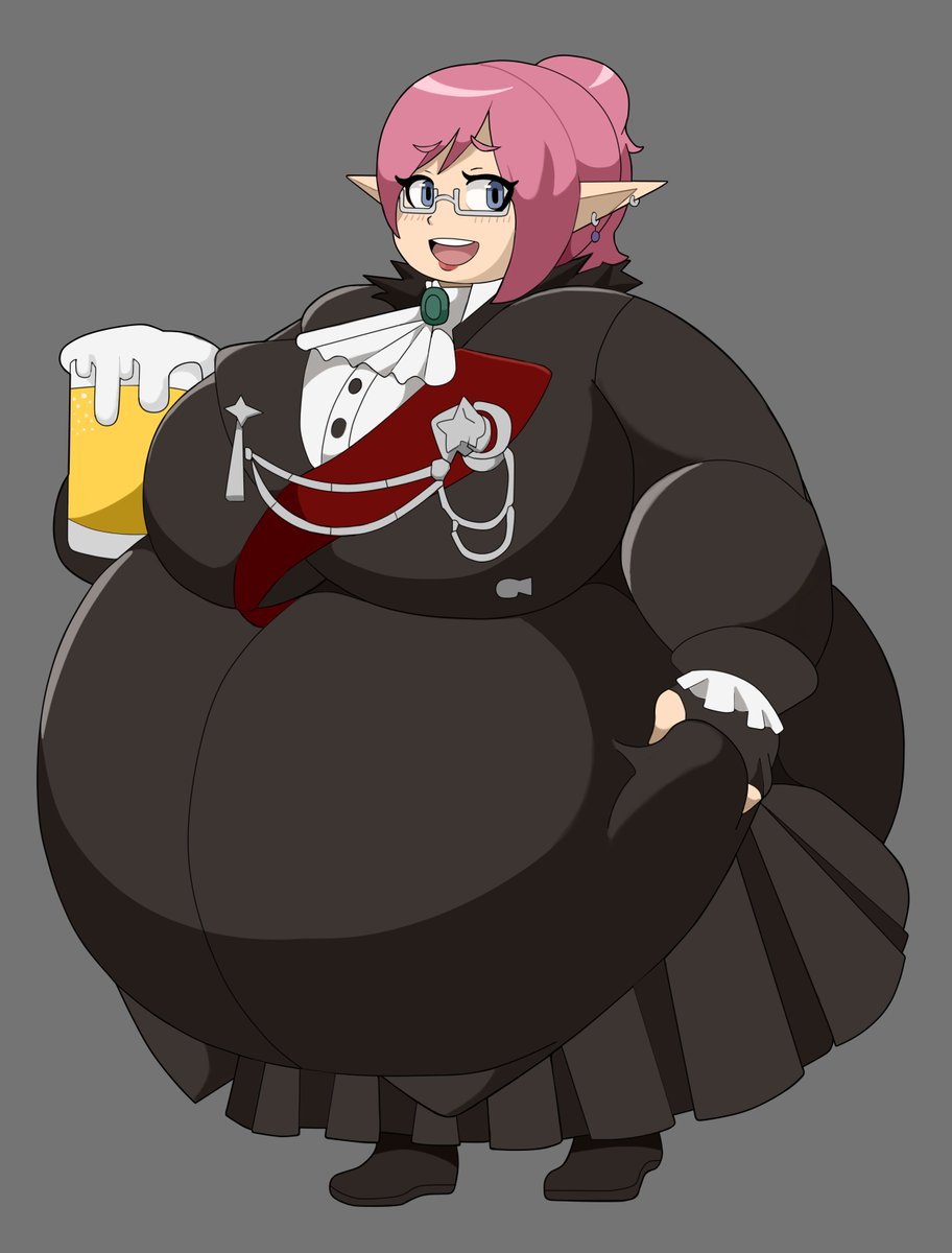 MaggieLazytail's tweet image. An anonymous commission I got! Looks like Bizaza's been sinking too deep into their Lominsan heritage!