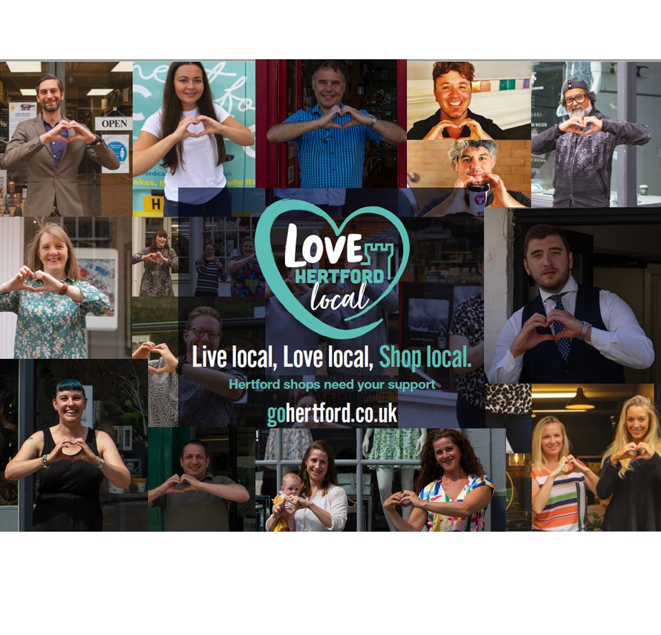 HertfordTC's tweet photo. It's more important than ever to shop local this Christmas!
#Cavavin
#HertfordCakeCo
#ClockCards
#TomAshleyHair
#TheCoffeeLab
#AzirFashion
#LanceJamesJewellers
#HarryJosephTailoring
#TwistedWillow
#JewelOfHerts
#TheWomensSocietyBoutique
#JaneMaplesFlowers https://t.co/i2opLxOApN