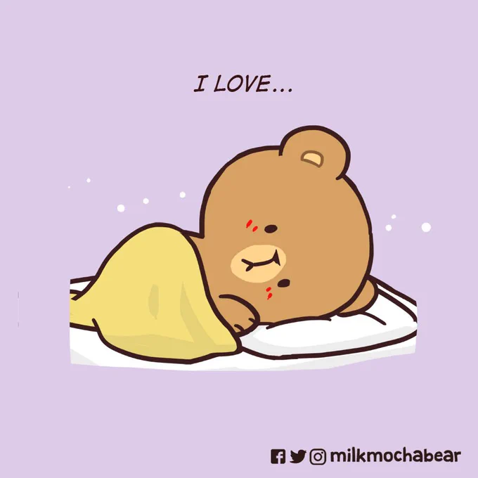 Not so peaceful anymore ?
---
Feel free to mention someone with peaceful sleeping face ?❤

#milkmochabear
#milkandmocha 