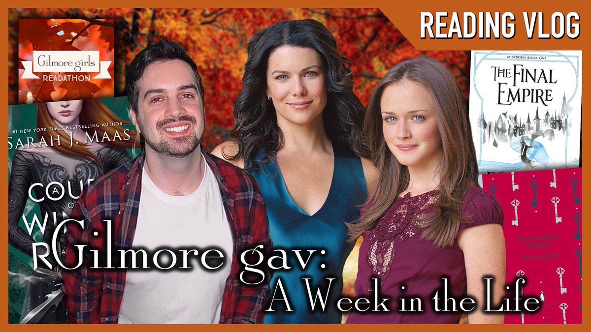 Gavin Hetherington (@thegavgav7) on Twitter photo Taking part in <a href="/gilmoreathon/">Gilmore Girls Readathon</a> last week was so much fun. It took me right back to last year’s vlogs, so if you hate my singing, maybe skip a good chunk of the opening of my newest reading vlog 😂
LINK: youtu.be/NTz_WqwUE8o 🍂 Taking part in <a href="/gilmoreathon/">Gilmore Girls Readathon</a> last week was so much fun. It took me right back to last year’s vlogs, so if you hate my singing, maybe skip a good chunk of the opening of my newest reading vlog 😂
LINK: youtu.be/NTz_WqwUE8o 🍂