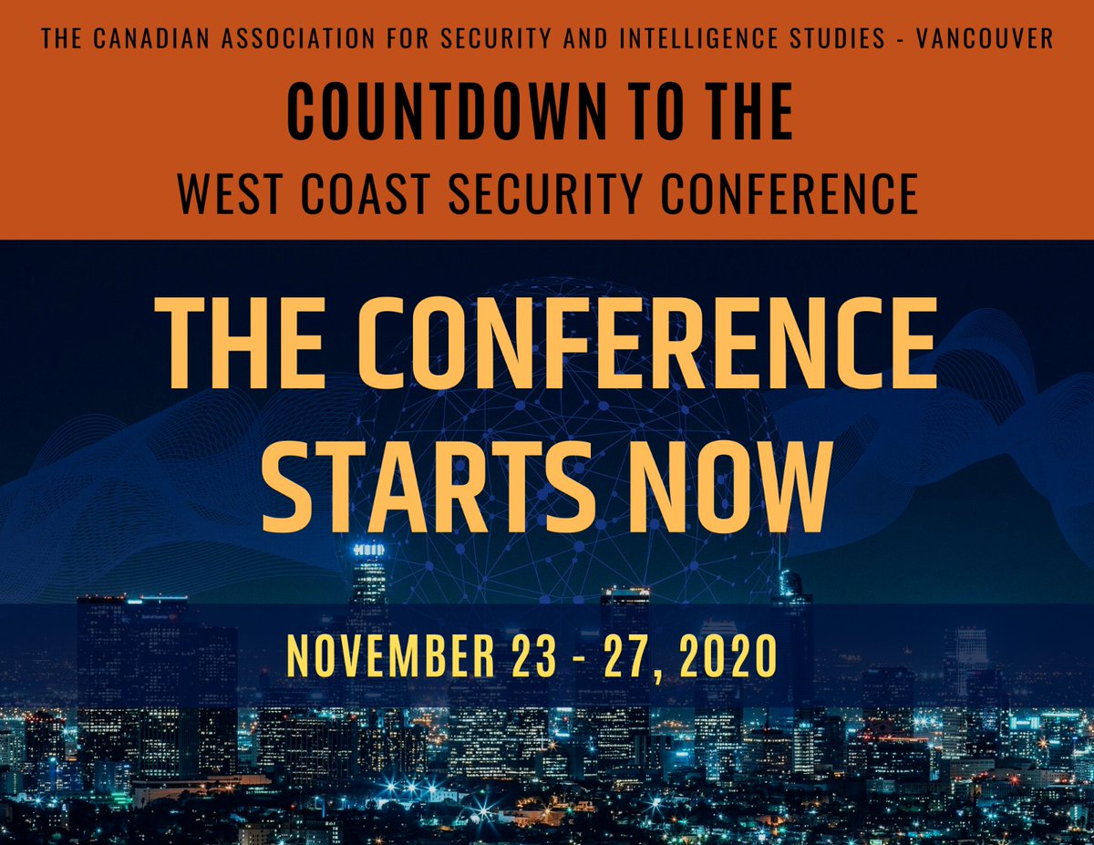 CASISVancouver's tweet photo. Today is the day for the 2020 CASIS West Coast Security Conference registration begins at 8:40 PST and opening remarks at 9. 

Follow along on Twitter by following @CASISVancouver and #CASIScon2020 https://t.co/L769ueR93d