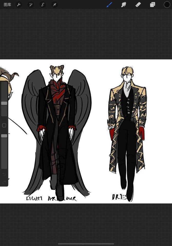 My oc outfits design?✨ 