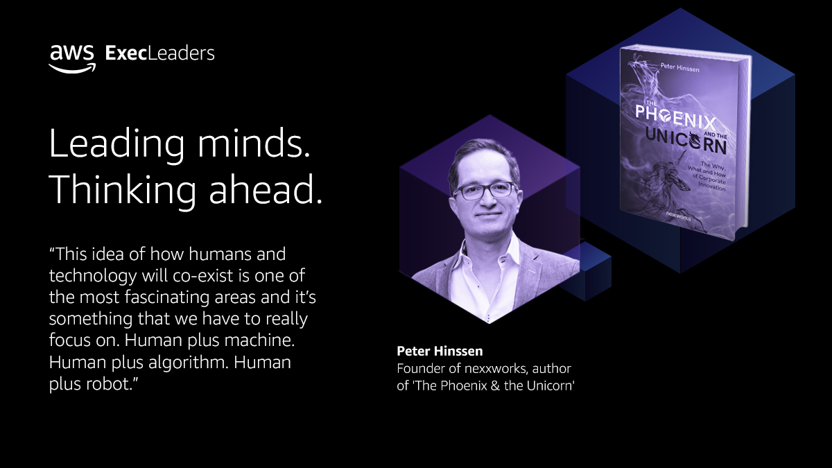 JosephJSherman's tweet photo. Leading Author Peter Hinssen Joins AWS Executive Leaders to Share Why the “Never Normal” Is the New Status Quo - SPONSOR CONTENT FROM AWS https://t.co/o3qolrJUgH https://t.co/XBoHKQd4da